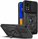 Tech-Protect Camshield Pro Plastic Back Cover Durable Black (Redmi Note 11 / 11S 4G)