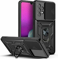 Tech-Protect Camshield Pro Plastic Back Cover Durable Black (Galaxy A53)