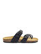 Bombay Sandale Casual Damă Din Piele Negre