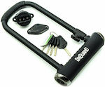 OnGuard Brute LS X Motorcycle Shackle Lock in Black 40/8000X