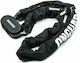 OnGuard Fastlock 90cm Motorcycle Anti-Theft Chain with Lock in Black 40/8284