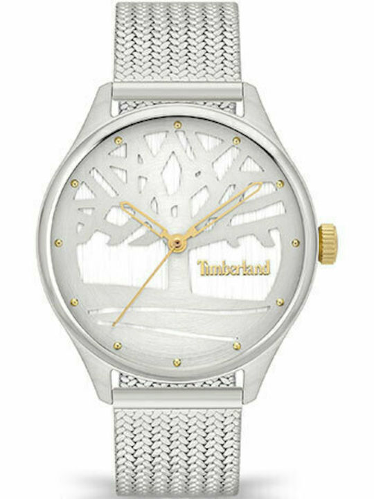 Timberland Lincolndale Ρολόι Μπαταρίας με Μεταλλικό Μπρασελέ Timberland Lincolndale Ρολόι Μπαταρίας με Μεταλλικό Μπρασελέ