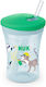 Nuk Baby Cup Action Cup made of Plastic Green Z...