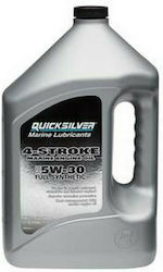 Quicksilver 5W-30 Synthetisch,Polyester/Cotton/Leather Boot Öl 4T 4Es