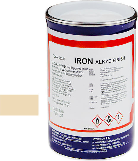Hydroton Iron Alkyd Finish 0.75Es RAL-1015