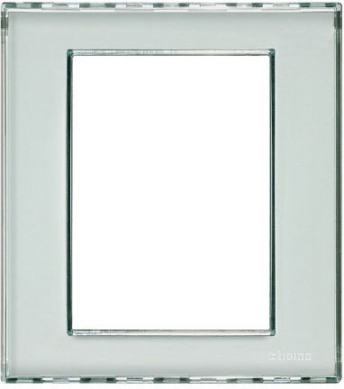 Legrand Living Light Πλαίσιο Διακόπτη Κάθετης Τοποθέτησης σε Διάφανο Χρώμα Διάφανο LND4826KR