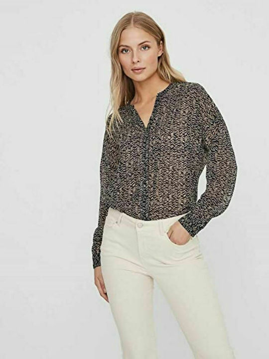 Vero Moda Μακρυμάνικο Γυναικείο Πουκάμισο Salute