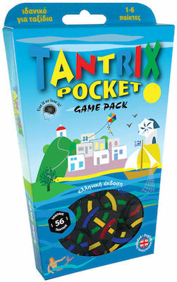 Colour of Strategy Tantrix Pocket Game Pack Island/Mythology Plastic Puzzle for 6+ Years