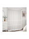 Lino Home Κουρτίνα με Τρέσα Resio White 280x300εκ.