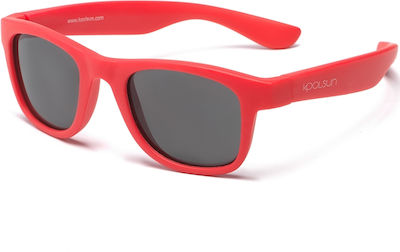 Koolsun Wave 1-5 Years Baby Sunglasses Red