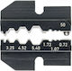 Knipex 97 49 50 Μήτρα Πρεσαρίσματος Ομοαξονικών Συνδέσμων & Χιτωνίων 0.72-3.25mm
