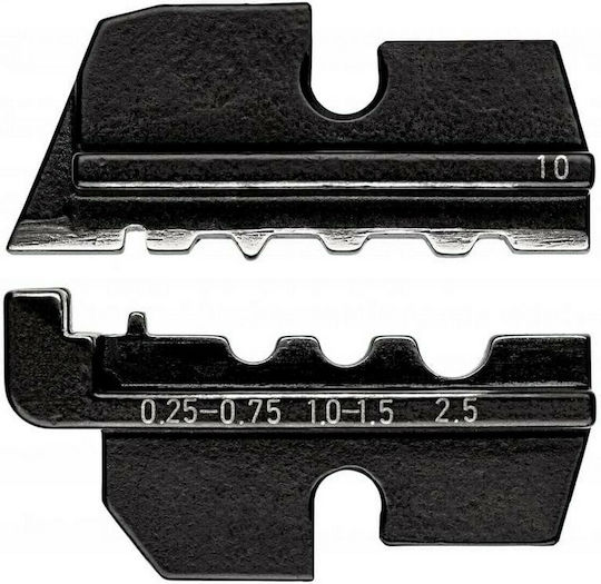 Knipex 97 49 10 Μήτρα Πρεσαρίσματος Μονωμένων/Μη Μονωμένων Ακροδεκτών & Συνδέσμων