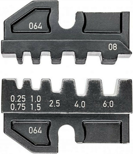 Knipex 97 49 08 Μήτρα Πρεσαρίσματος Μονωμένων & Μη Μονωμένων Ακροχιτωνίων