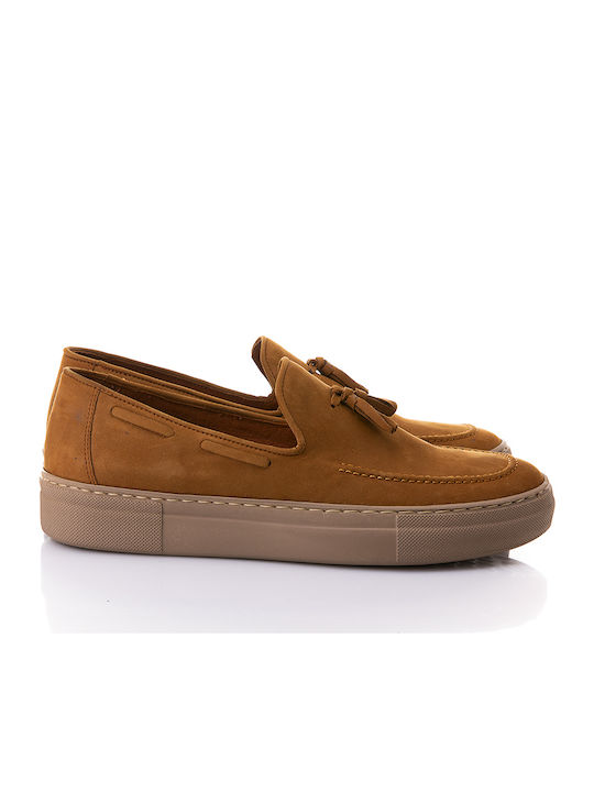 Men's Leather Loafers Tabac Brown