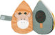 Nattou Activity Book Luna & Axel Booklet With Sounds made of Fabric with Sounds for 6++ Months