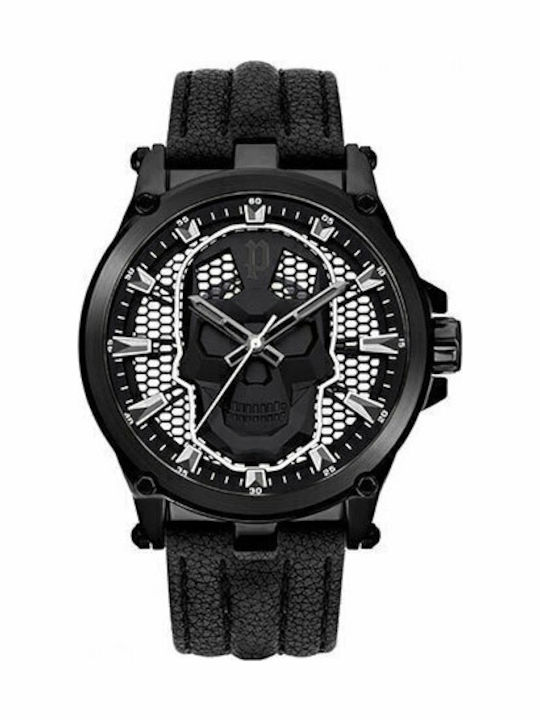Police Vertex Ανδρικό Ρολόι 47mm Μπαταρίας με Μ...