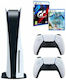 Sony PlayStation 5 Κονσόλα με DualSense Wireless Controller & Horizon Forbidden West Standard Edition & Gran Turismo 7 Λευκό