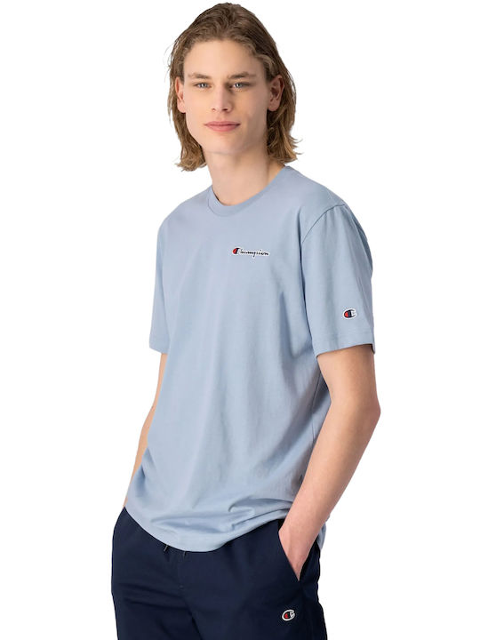 Champion Herren T-Shirt Kurzarm Pastel Blue