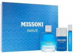Missoni Wave Ανδρικό Σετ με Eau de Toilette