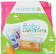 Helenvita Promo Baby Adventures Care Set Pink Baby All Over Cleanser 100ml & Baby Nappy Rash Cream 20ml & Baby Wipes 20pcs & Toiletry Bag 4pcs