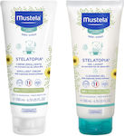 Mustela Stelatopia Cleansing Gel Care Set 200ml & Δώρο Stelatopia Emollient Μαλακτική Κρέμα Σώματος 200ml 2pcs