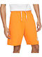 Classic Essentials Men's Athletic Shorts Orange