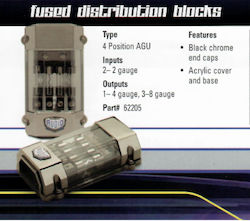 Directed Fused Distribution Blocks Car Fuse Holder