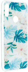 Forcell Marble Floral Azul (Huawei Y6 2019) Forcell Marble Floral Azul (Huawei Y6 2019)