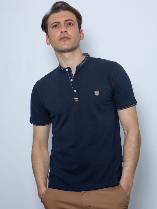 SEITENEFFEKT-TOP S2226-B-NAVY