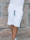 Men's Athletic Shorts White
