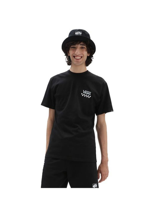 Vans Ανδρικό T-shirt Μαύρο με Λογότυπο