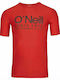 O'neill Cali Men's Short Sleeve Sun Protection Shirt Red