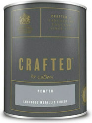 Crown Χρώμα Pewter 1.25lt Γκρι Ματ