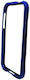 iNOS Ergo Style Stoßstange Silikon Blue/Black (iPhone 5/5s/SE)