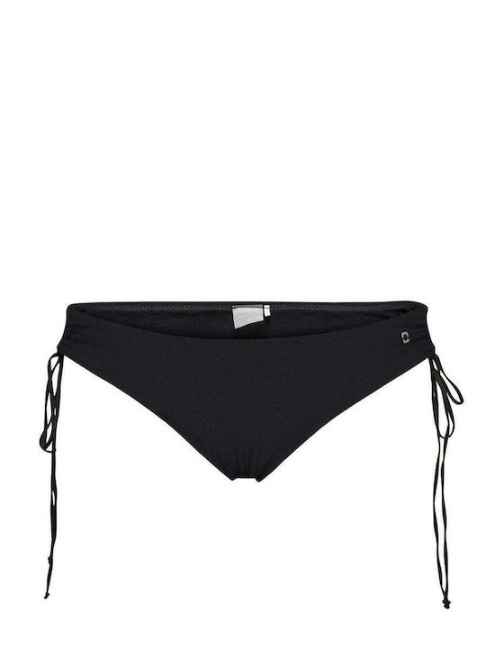 Only Lucia Bikini Brazil with Ties Black