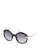 Max & Co Women's Sunglasses with Black Plastic Frame and Gray Gradient Lens MO0052 04B
