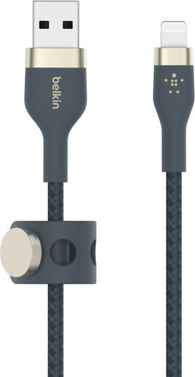 Belkin USB to Lightning Cable Γκρι 2m (CAA010BT2MBL)