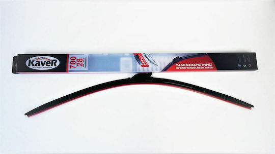 Kaver Hybrid Flat 28'' Lamelă Ștergător Auto Șofer 700mm Universal