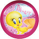 Warner Bros Tweety Frisbee Plastic Pink