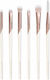 EcoTools Σετ με Πινέλα Μακιγιάζ από Συνθετική Τρίχα Luxe Exquisite Eye 6τμχ