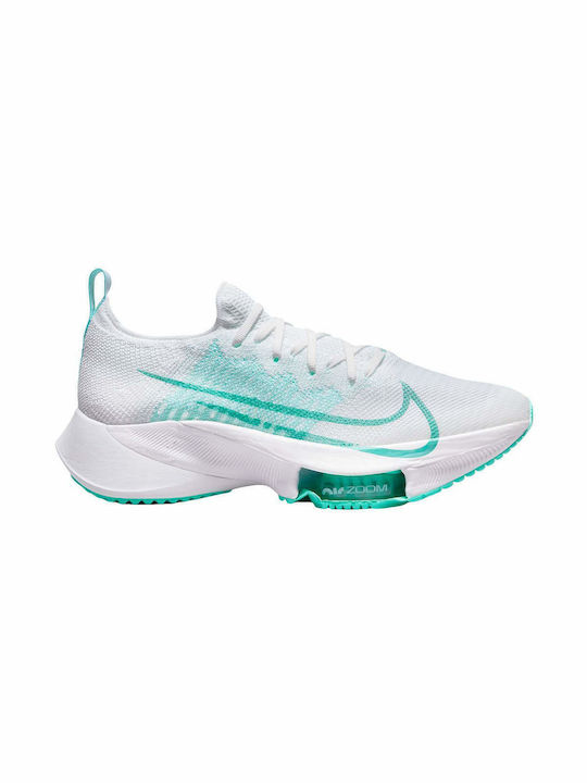 Nike Air Zoom Tempo Next% Γυναικεία Αθλητικά Παπούτσια Running Λευκά