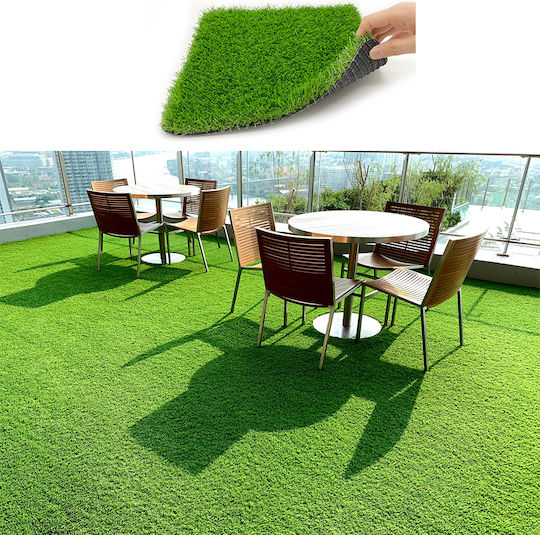 Synthetic Turf in Roll Fun-Garden with 2m Width and 7mm Height (price per sq.m)