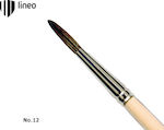 Lineo School Round Paint Brush No12