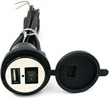 Motorcycle Charger 1.5A with Port: 1xUSB