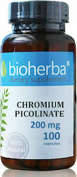 Bioherba Chromium Picolinate 200мг 100 капси