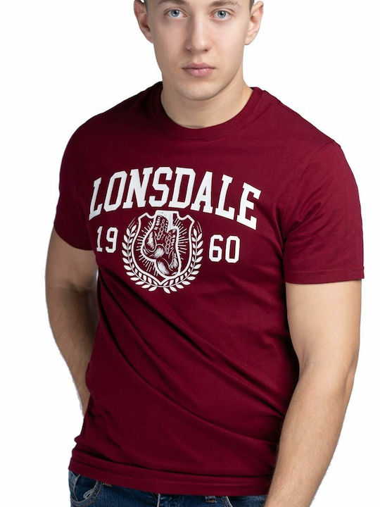 Staxigoe T-shirt Oxblood / White