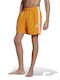 Adicolor Classics 3-Stripes Costume De Baie Bărbați Pantaloni Scurți Portocalii