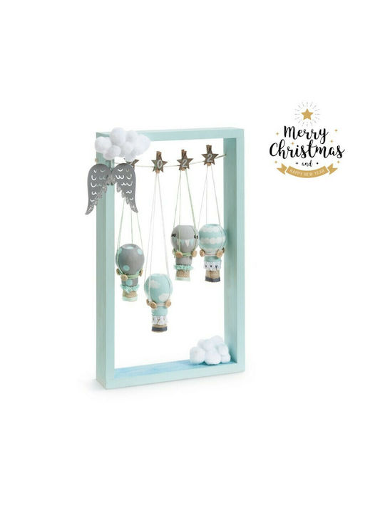 Parisis Illuminated Christmas Wooden Figure Frame Frame Height 55cm