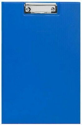 Two-piece clipboard with clip blue