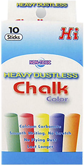 Justnote Chalk 10pcs Multicolour 70905